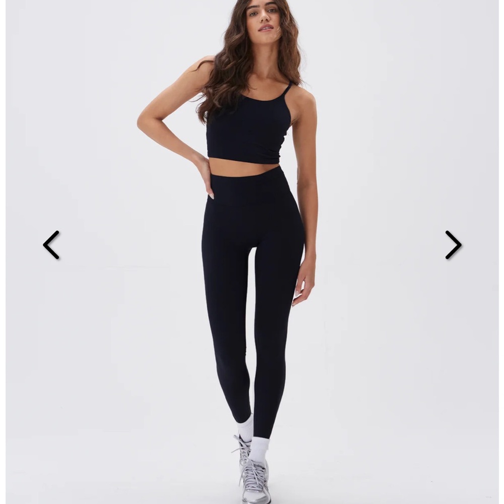 Adanola set; ultimate double strap bra and ultimate leggings, size xs